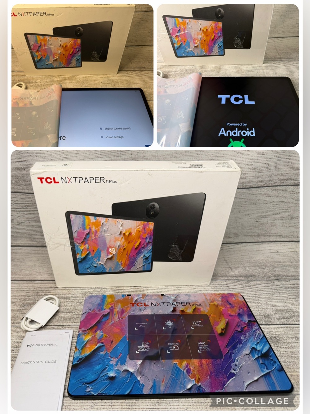TCL NXTPAPER 11 Plus Tablet 11.5 in - Black